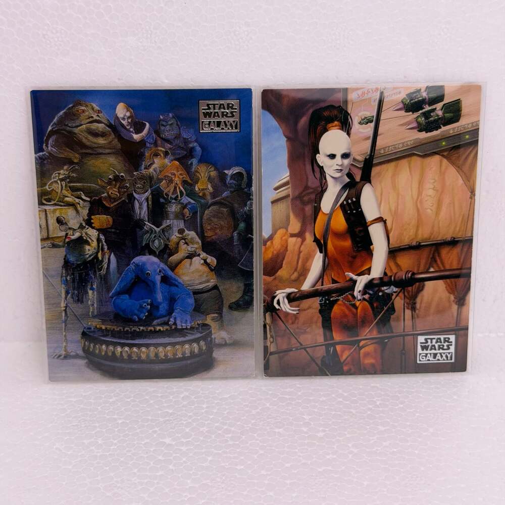 2018 Topps Star Wars Galaxy #97 The Palace & the Band #3 Aurra Sing on Tatooine